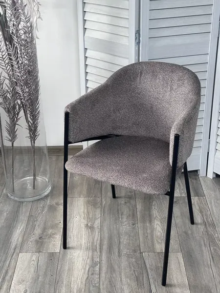 Изображение товара Стул M-City Дипл / 688М05977 (Lana 30 коричневый/черный)