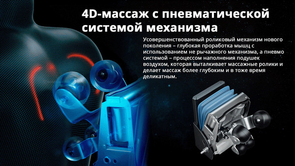 Изображение товара Массажное кресло Richter Expert 131 Plus (белый)