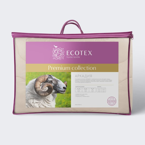 Изображение товара Одеяло ECOTEX Аркадия 172x205 / ОА2