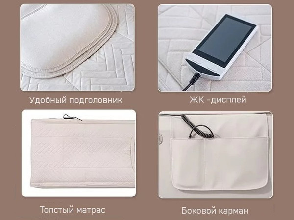 Изображение товара Массажная кушетка Richter M006 (белый)
