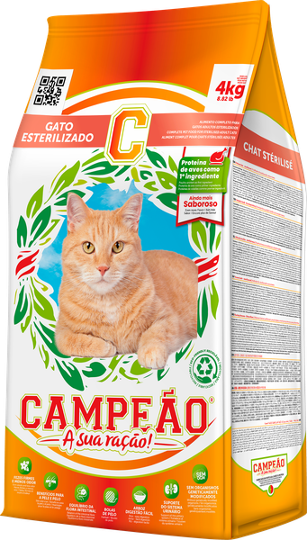 Изображение товара Сухой корм для кошек Campeao Sterilised Cat (4кг)