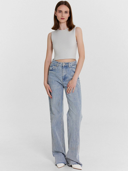 Изображение товара Кроп-топ Mark Formelle 112843 (р.164/170-88-94, серый лед)