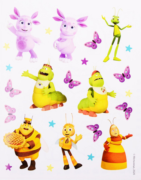 Изображение товара Раскраска Лев Наклей и раскрась для самых маленьких. Лунтик (9785447161545)