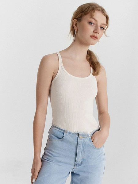 Изображение товара Майка Mark Formelle 112972 (р.164/170-104-110, светло-молочный)