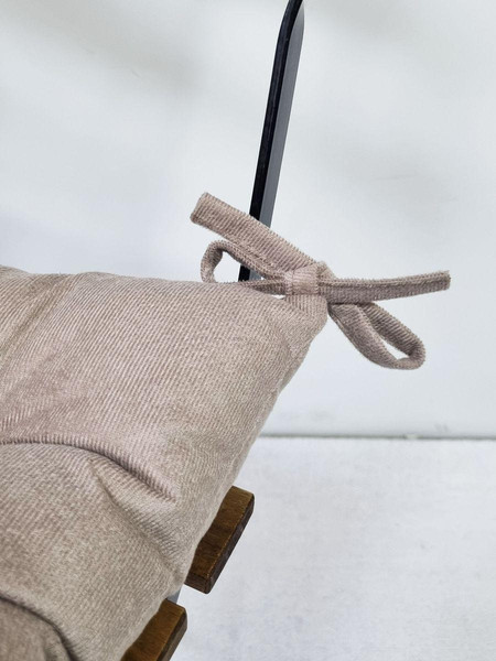 Изображение товара Подушка на стул MATEX Aria / 59-745 (серо-бежевый)