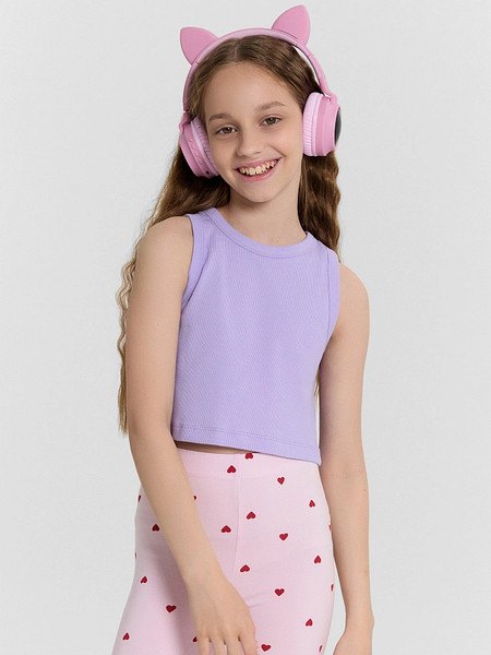 Изображение товара Топ детский Mark Formelle 117902 (р.134-68, лаванда)