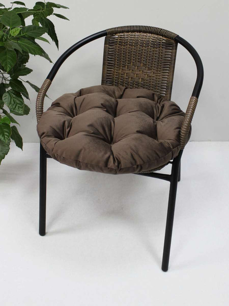 Изображение товара Подушка на стул MATEX Loca Lounge / 67-986 (темно-коричневый)