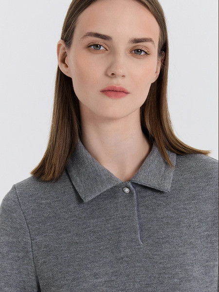 Изображение товара Лонгслив Mark Formelle 122961 (р.164/170-92-98, серый меланж 4306-А-1)