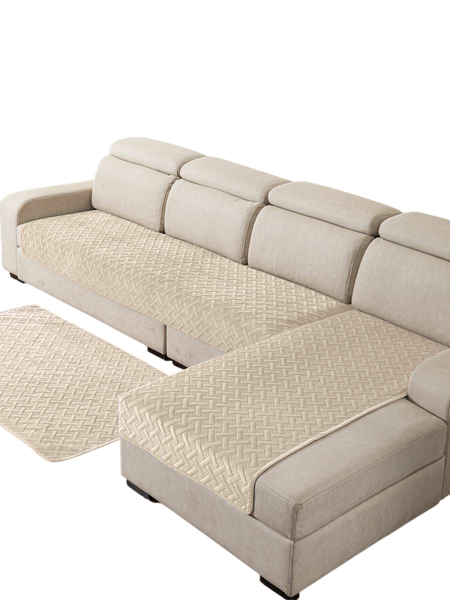 Изображение товара Комплект накидок на диван MATEX Дивандек / 65-784 (бежевый, 3шт)