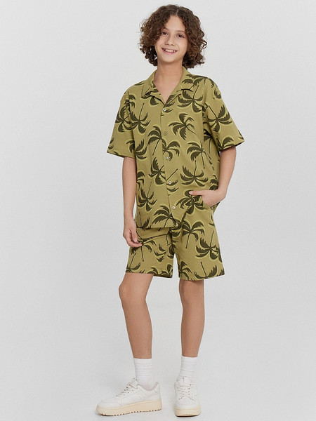 Изображение товара Шорты детские Mark Formelle 133351 (р.152-76, пальмы на кедре)