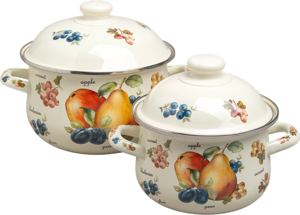 Изображение товара Набор кастрюль Agness Фрукты 934-703