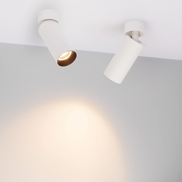 Изображение товара Точечный светильник Arlight SP-GABI-SURFACE-FLAP-R50-9W Warm3000 WH 60deg / 052343