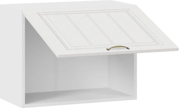 Изображение товара Шкаф навесной для кухни ТриЯ Лина 1ВВ6Г с одной откидной дверью (белый/белый)