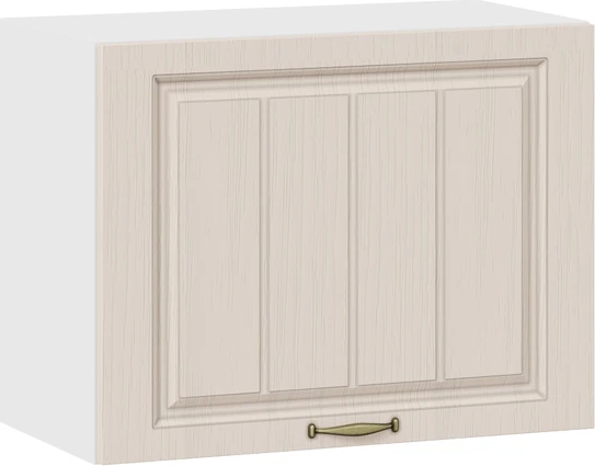 Изображение товара Шкаф навесной для кухни ТриЯ Лина 1ВВ6Г с одной откидной дверью (белый/крем)