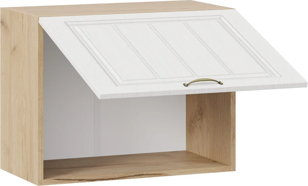 Изображение товара Шкаф навесной для кухни ТриЯ Лина 1ВВ6Г с одной откидной дверью (дуб крафт золотой/белый)