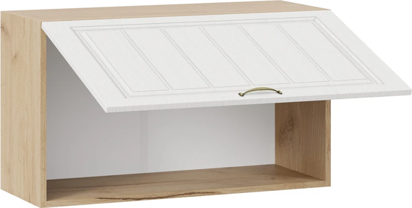 Изображение товара Шкаф навесной для кухни ТриЯ Лина 1ВВ8Г с одной откидной дверью (дуб крафт золотой/белый)