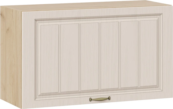 Изображение товара Шкаф навесной для кухни ТриЯ Лина 1ВВ8Г с одной откидной дверью (дуб крафт золотой/крем)