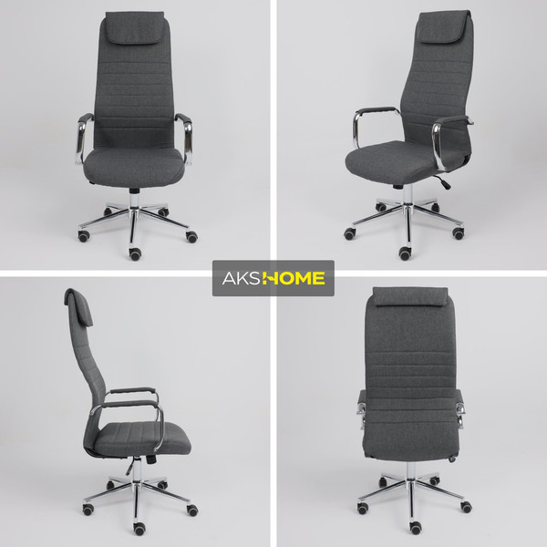 Изображение товара Кресло офисное AksHome Bloom (ткань серый)