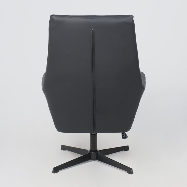 Изображение товара Кресло офисное AksHome Hudson (экокожа, черный PU-24/черный)