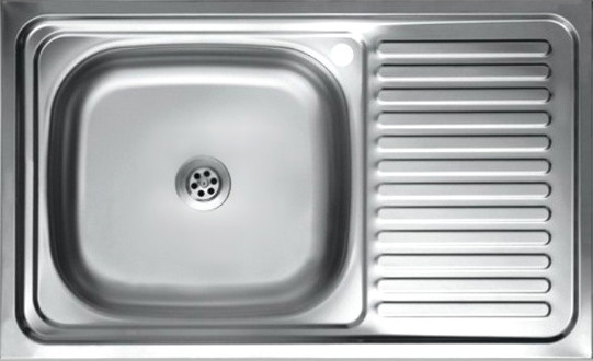 Изображение товара Мойка кухонная Ukinox ECO 800.500 L