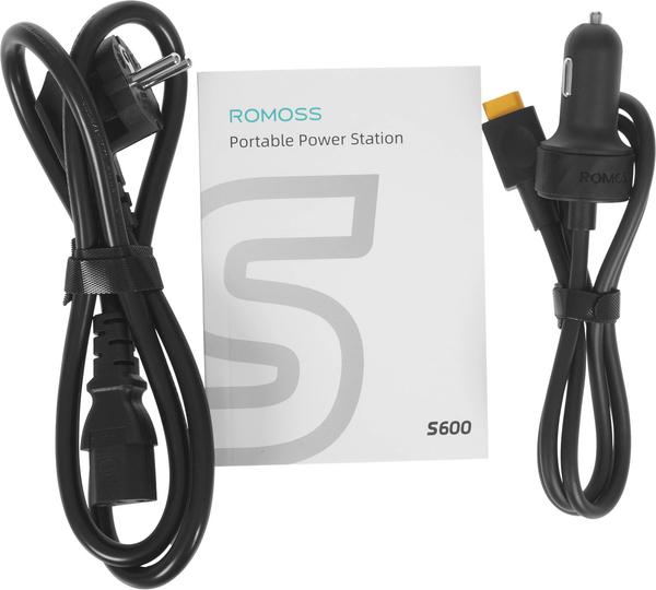 Изображение товара Портативная зарядная станция Romoss RM600 (серый)