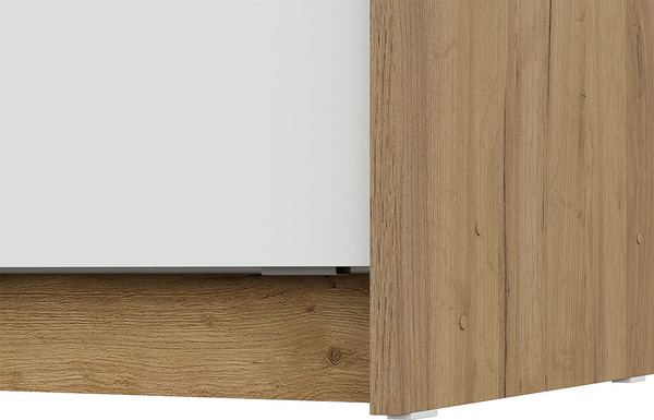 Изображение товара Шкаф-купе NN мебель ШКП 7 (дуб золотой/белый)