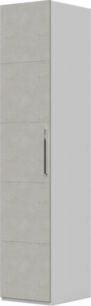 Изображение товара Шкаф Bravo Мебель Вива ШР-1 (белый снег/платина)
