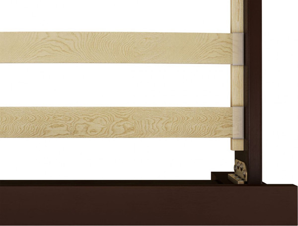 Изображение товара Полуторная кровать Bravo Мебель Эби 140х200 (орех)