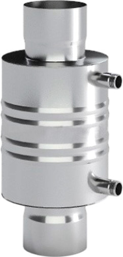 Изображение товара Теплообменник на трубу Везувий L500мм 7л d115мм AISI430 1.0мм