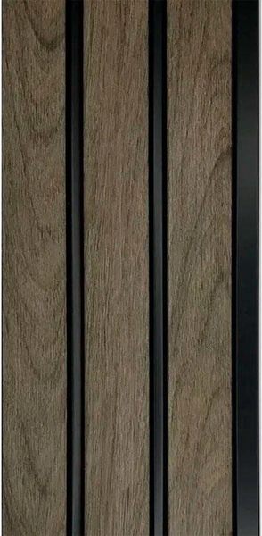 Изображение товара Реечная панель Grace ПВХ 3D RAIL Дуб антик (2700х120х10мм)