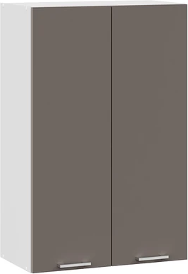 Изображение товара Шкаф навесной для кухни ТриЯ Габриэлла 1ВВ6 с двумя дверями (белый/муссон)