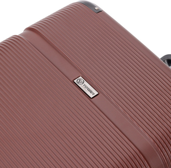 Изображение товара Чемодан на колесах Torber Onego T2081BL (бордовый)