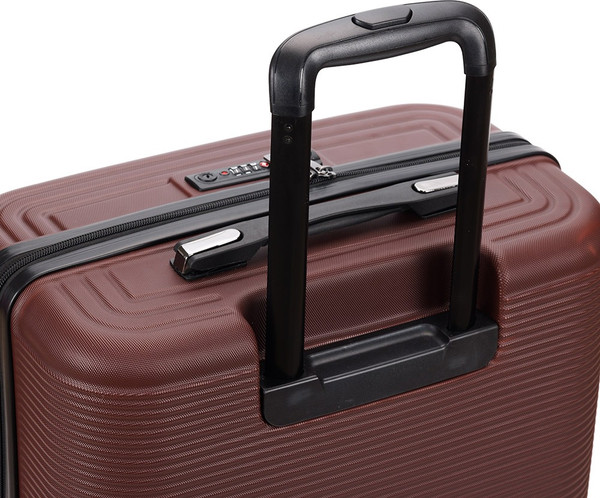 Изображение товара Чемодан на колесах Torber Onego T2081BL (бордовый)