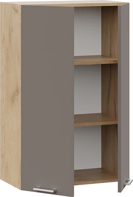 Изображение товара Шкаф навесной для кухни ТриЯ Габриэлла 1ВВ6 с двумя дверями (дуб крафт золотой/муссон)