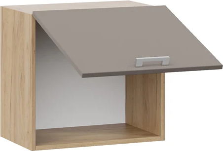 Изображение товара Шкаф навесной для кухни ТриЯ Габриэлла 1ВВ6Г с одной откидной дверью (дуб крафт золотой/муссон)