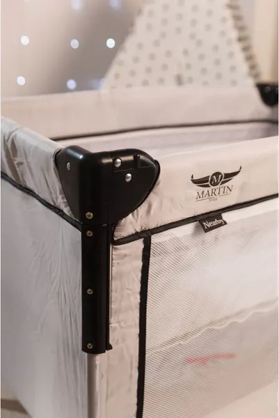 Изображение товара Кровать-манеж Martin Noir Nearby (Cozy Grey)