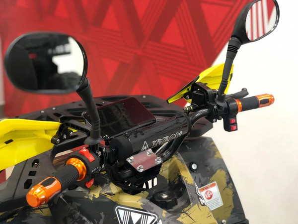 Изображение товара Электроквадроцикл Motax Grizlik E1500 (черный/желтый камуфляж)