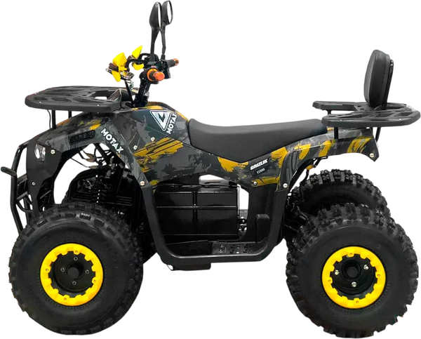Изображение товара Электроквадроцикл Motax Grizlik E1500 (черный/желтый камуфляж)