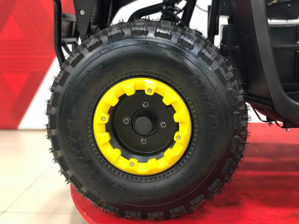 Изображение товара Электроквадроцикл Motax Grizlik E1500 (черный/желтый камуфляж)