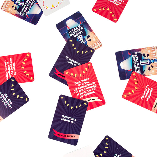 Изображение товара Настольная игра Dream Makers Стендап 18+ / 2503C_R