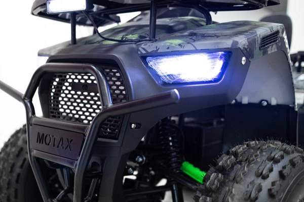 Изображение товара Электроквадроцикл Motax Grizlik E1500 (черный/зеленый камуфляж)
