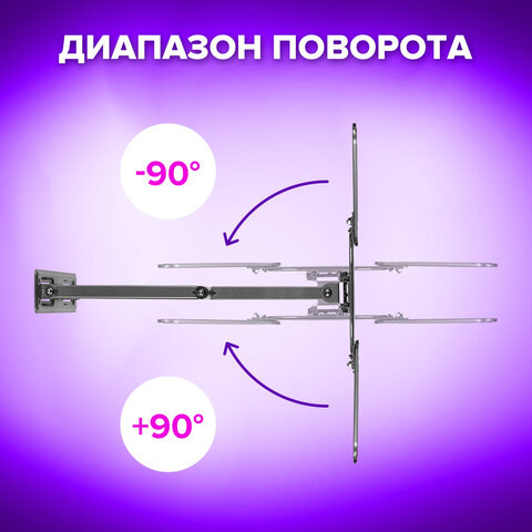 Изображение товара Кронштейн для телевизора Sonnen 455946