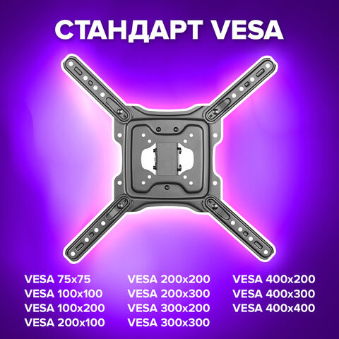 Изображение товара Кронштейн для телевизора Sonnen 455946