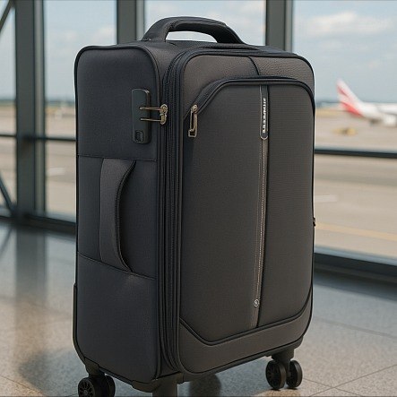 Изображение товара Чемодан на колесах Sirocco New York DQ133-105GK-S (серый/хаки)