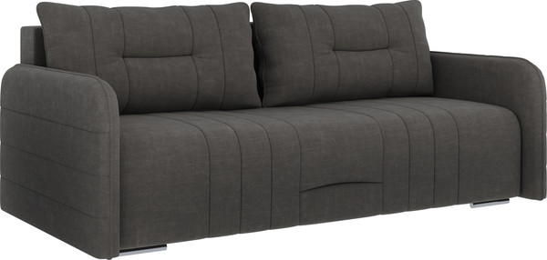 Изображение товара Диван Bravo Мебель Тонга-2 Стандарт 1 вариант (темно-серый)