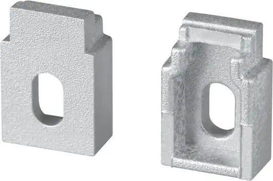 Изображение товара Заглушка для профиля Arlight WALL-FANTOM-BENT-W10-SIDE с отверстием / 043883