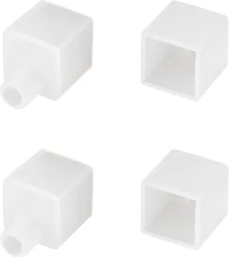 Изображение товара Заглушка для профиля Arlight WPH-FLEX-1212-TOP WHITE с отверстием / 040859