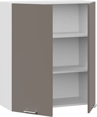 Изображение товара Шкаф навесной для кухни ТриЯ Габриэлла 1ВВ8 с двумя дверями (белый/муссон)