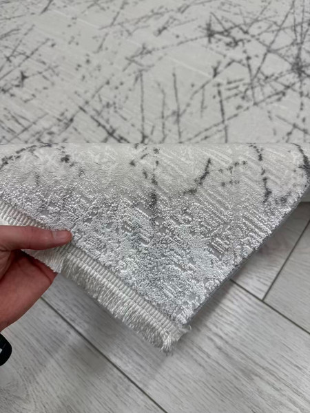 Изображение товара Ковер Radjab Carpet Арвен Прямоугольник RL60A (3x4, White)