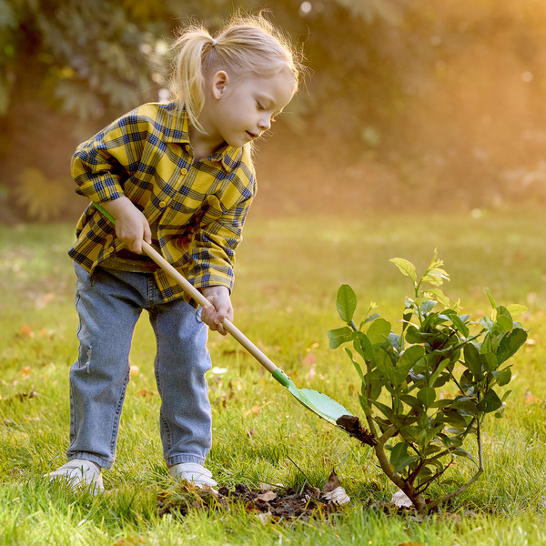 Изображение товара Лопата игрушечная Hape Садовод остроконечная / E5587_HP